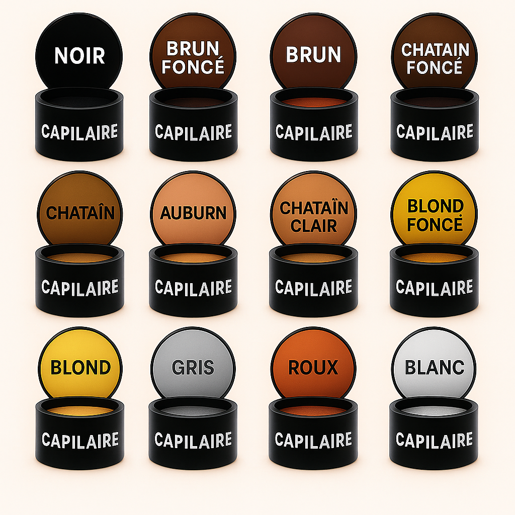 Poudre Camouflage Anti Calvitie